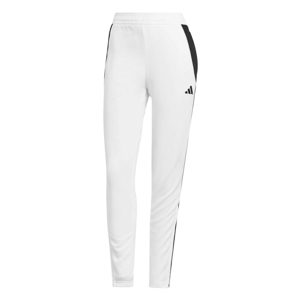 adidas Women's Tiro 24 Training Pants - White/Black, 3XL Petite