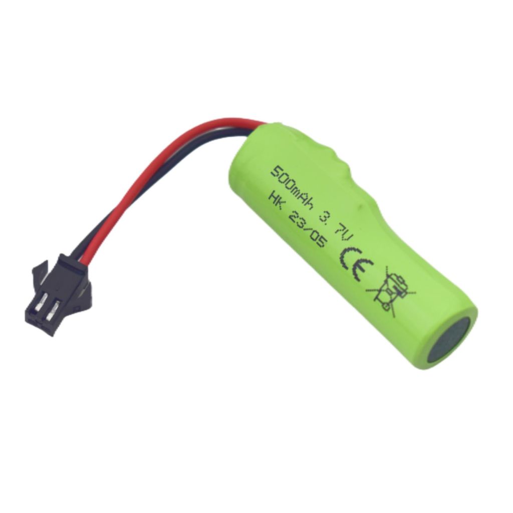 Fytoo 2PCS 3.7V 500mAh Li-ion Battery SM-2P Plug with USB Charging Cable for Double Sided RC Stunt Car Truck RC Car DE35 DE38 DE40 DE50 DE55 TB202 TM141 Toy Car Battery