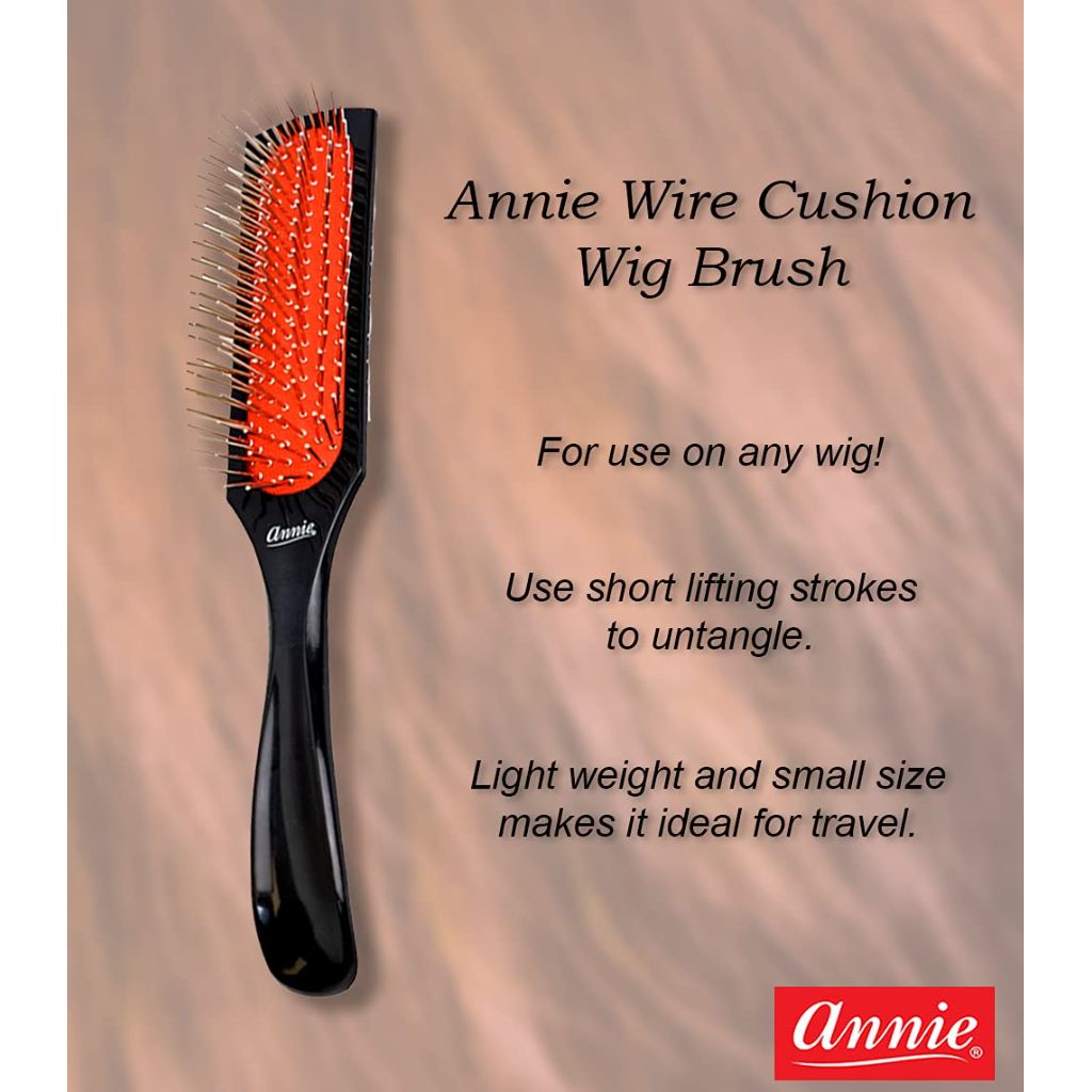 Annie Wire Cushion Wig Brush