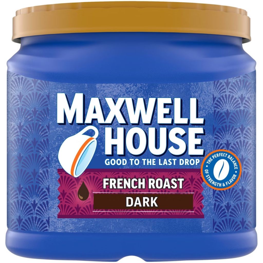 Maxwell House Dark French Roast Ground Coffee - 25.6 oz. Canister