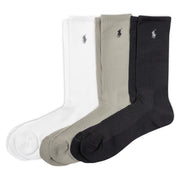 Polo Ralph Lauren Men's Tech Athletic Crew Sock 3pk - Size 12-17