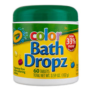 Crayola Bath Dropz 3.59 oz 60 Count (Pack of 2)