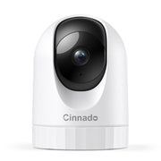 Cinnado Security Camera -2K 360° WiFi  D1 -White