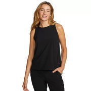 Eddie Bauer Women's Departure Crewneck Tank Top - Black, Size 1X