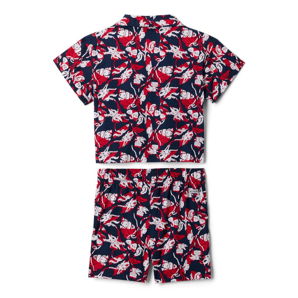Columbia Toddler Unisex Rapid Rivers Set, Collegiate Navy Vined, 2T