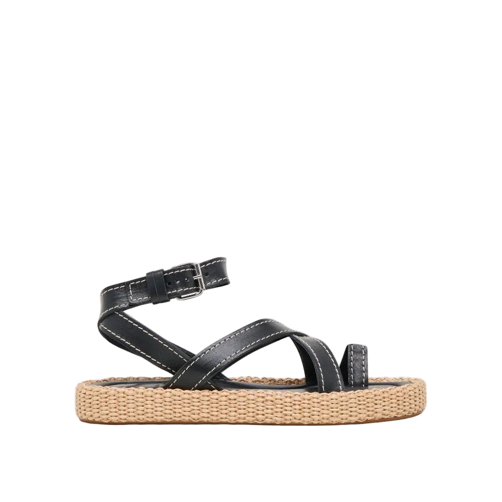 Dolce Vita Women's Roxie Sandal, Black, 9