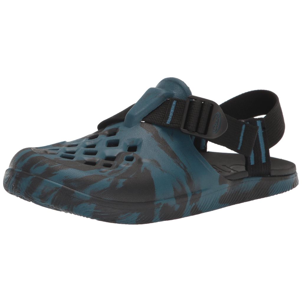 SZ 9, Chaco Chillos Clog | Deep Sea Storm