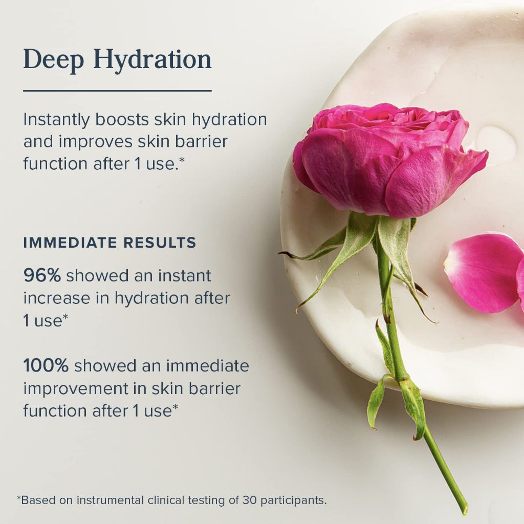 Heritage Store Rosewater Facial Toner with Hyaluronic Acid, Vegan, 8oz