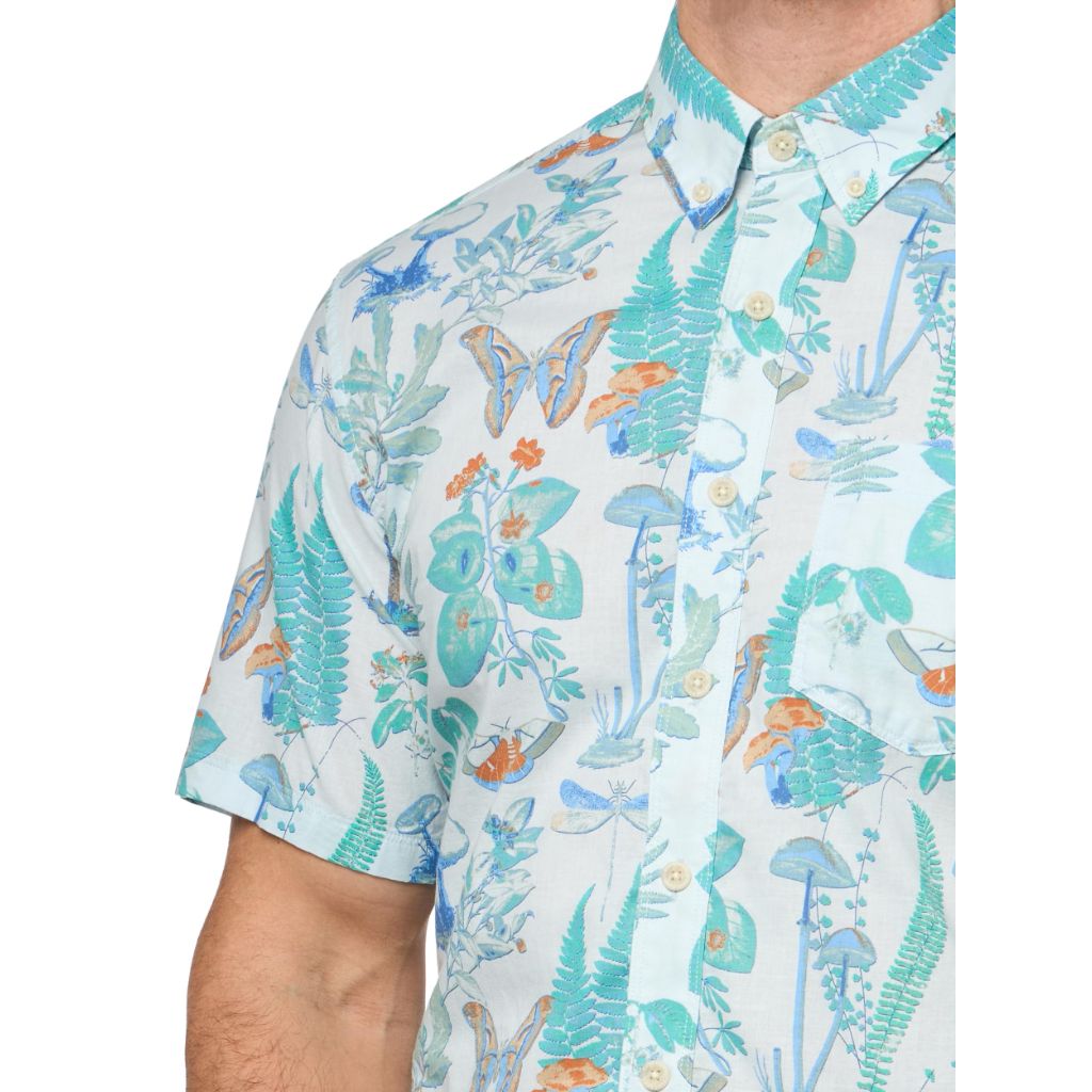 Eddie Bauer Men's Big & Tall Short Sleeve Baja Shirt, 2XL