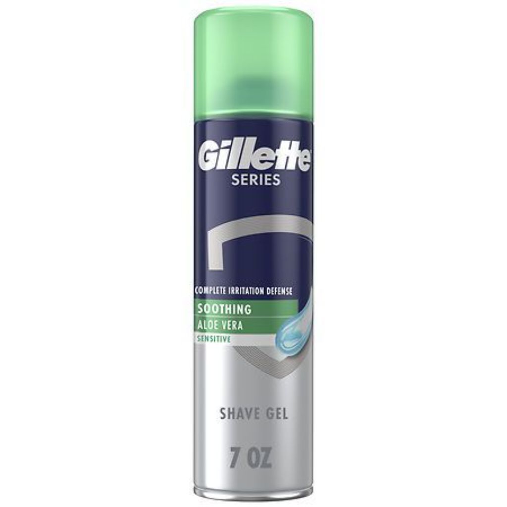 Gillette Series Soothing Shave Gel for Men with Aloe Vera - 7 oz