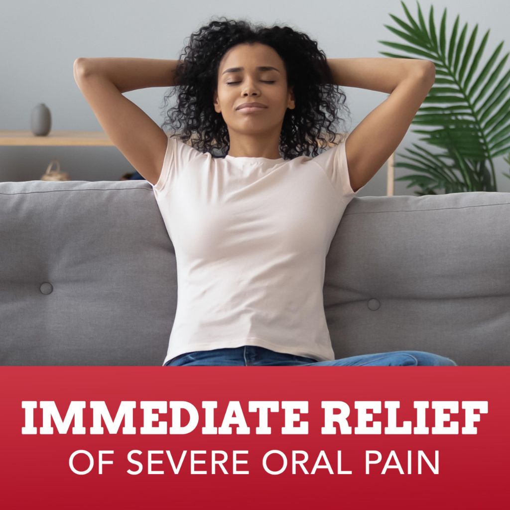 Orajel 4X for Toothache & Gum Pain: Severe Cream Tube -0.33oz