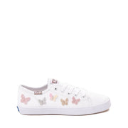 Keds Kickstart Sneaker - Little Kid / Big Kid - White / Glitter Butterfly - Size 11