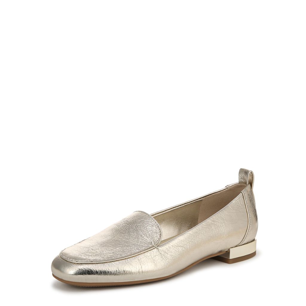 Naturalizer Womens Jordyn Loafer Champagne Metallic 6.5 W
