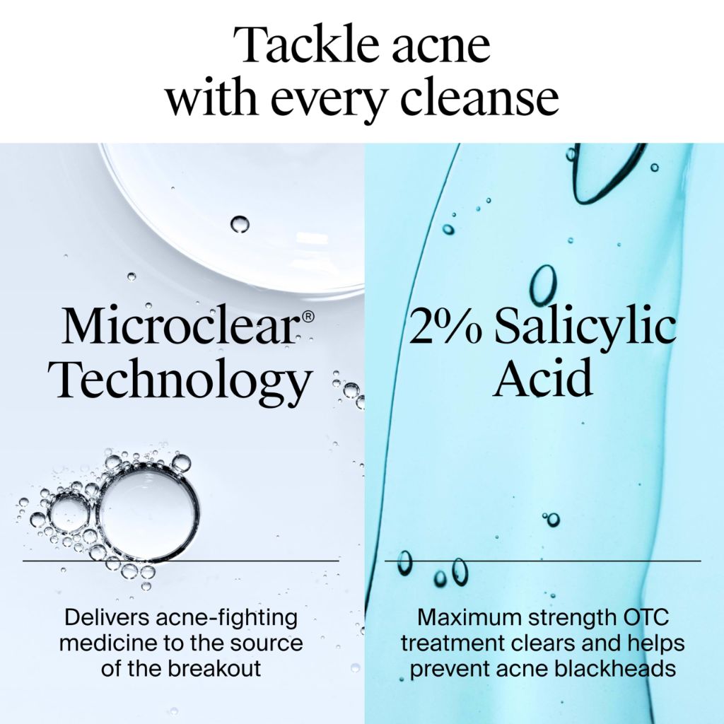 Neutrogena Oil-Free Acne Face Wash with 2% Salicylic Acid, 6 fl. oz