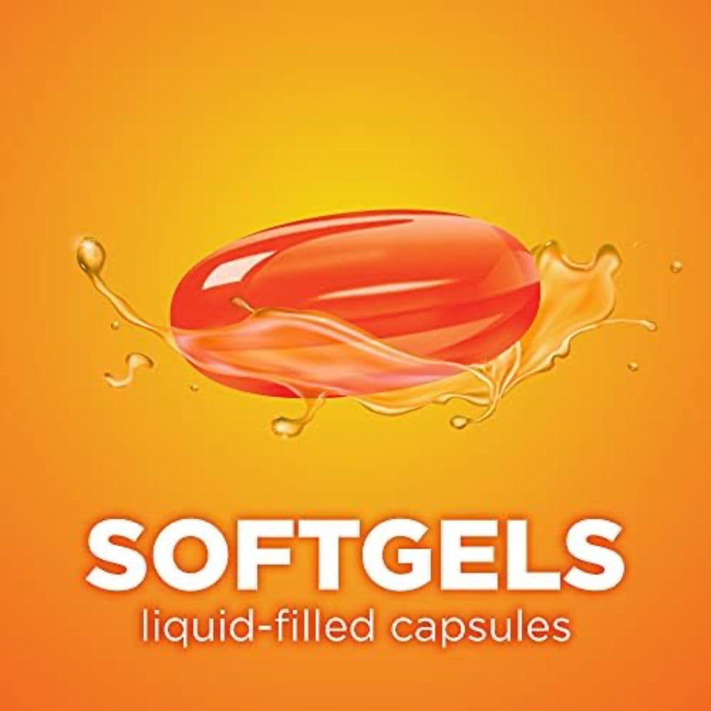 Amazon Basic Care Daytime Cold and Flu Relief, Non-Drowsy, 48 Softgels