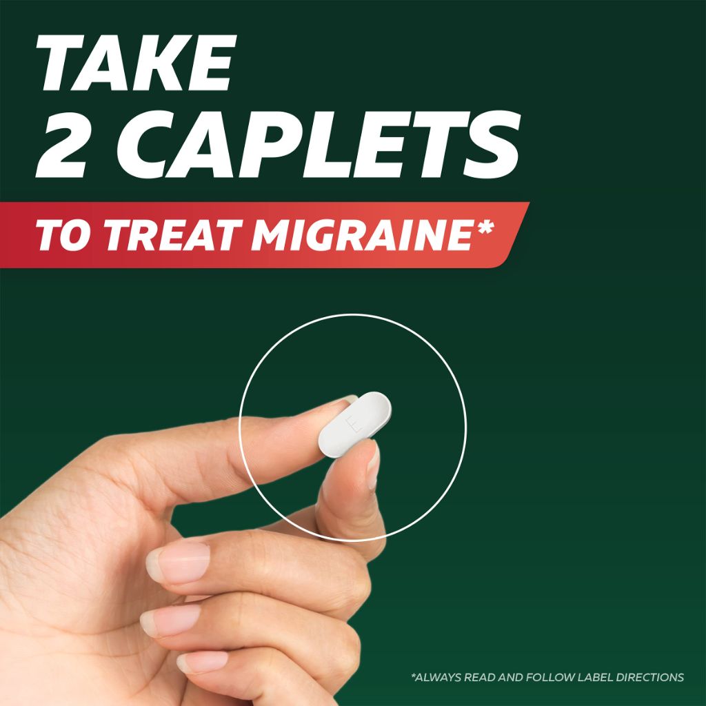 Excedrin - Migraine Relief Caplets, 24 Count