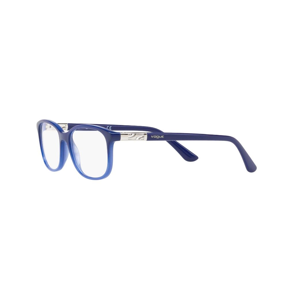Vogue Eyewear Womens VO5163 Rectangular Prescription Eyewear Frames, Opal Blue Gradient Blue/Demo Lens, 51 mm