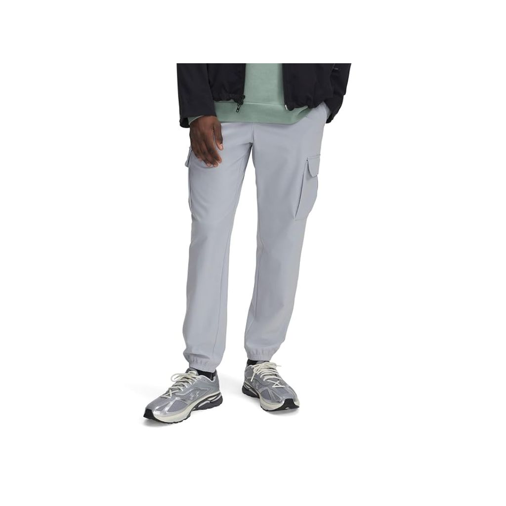 Men s Under Armour Vibe Woven Cargo Pants Color: Mod Gray Size: L