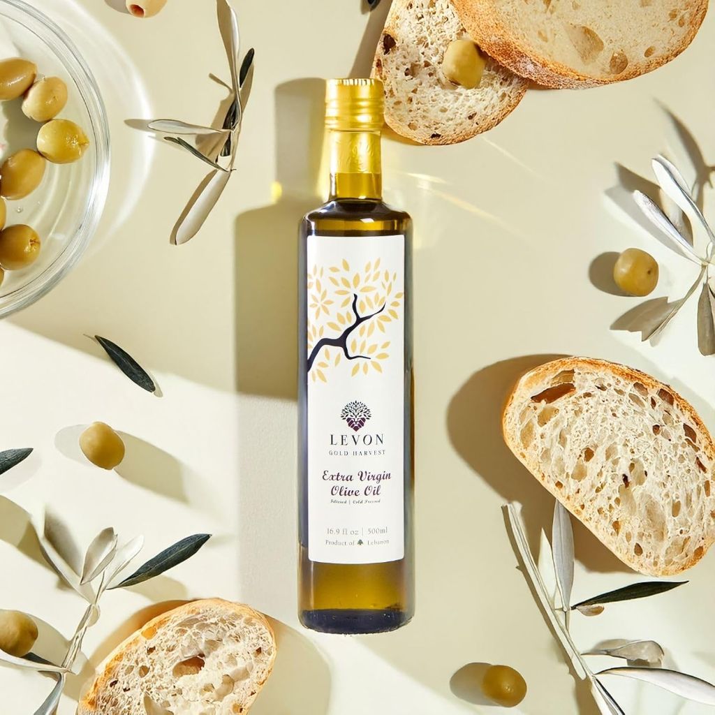 Levon Gold Harvest Extra Virgin Olive Oil, 16.9 fl. oz.