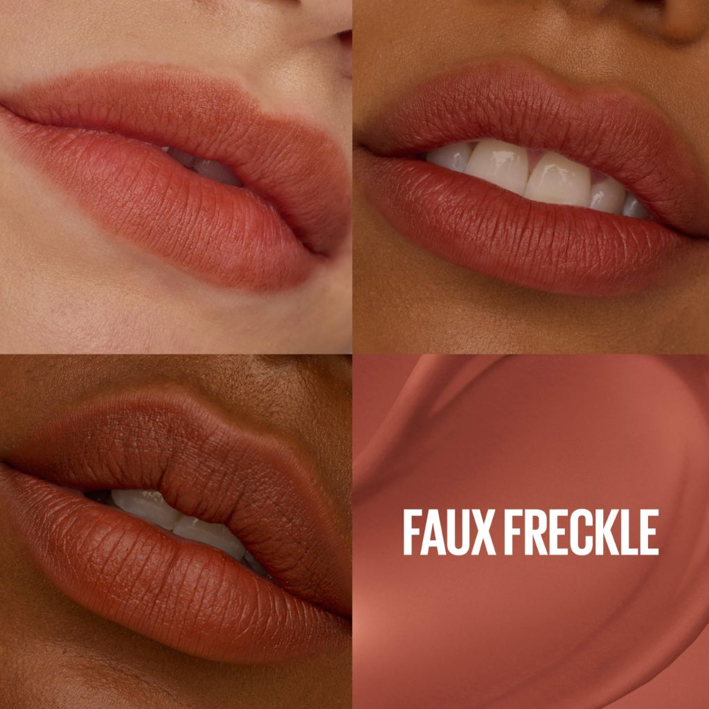 MAYBELLINE Super Stay Teddy Lip Tint , Faux Freckle, 1 Count