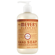 MRS. MEYER'S CLEAN DAY Hand Soap, Oat Blossom Scent, 12.5 Fl Oz Bottle