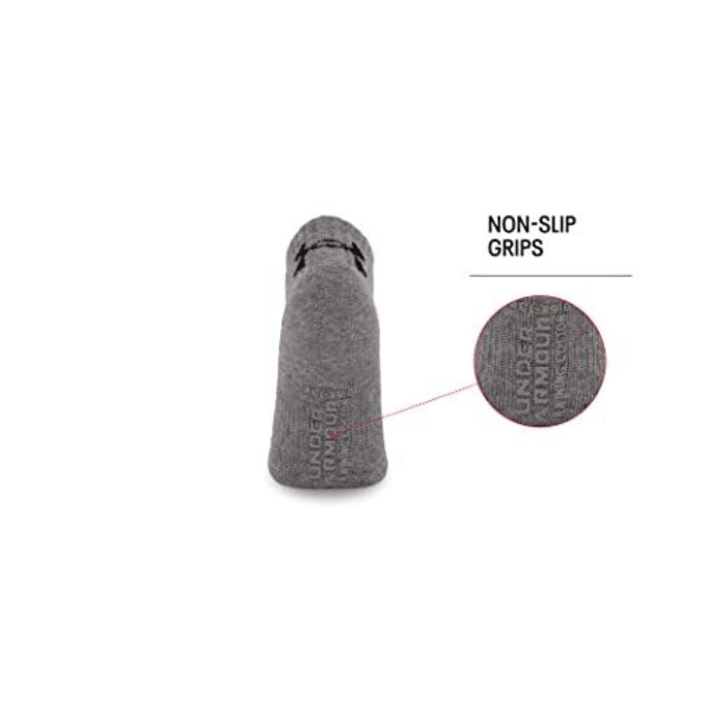 Under Armour Boys' Multi Pack Quarter Socks - Color Block, Size 4-6 (6 Pair)