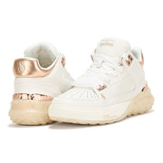 Skechers X Snoop Dogg Women's Sizzle-Buckets Sneakers - White, Size 5.5