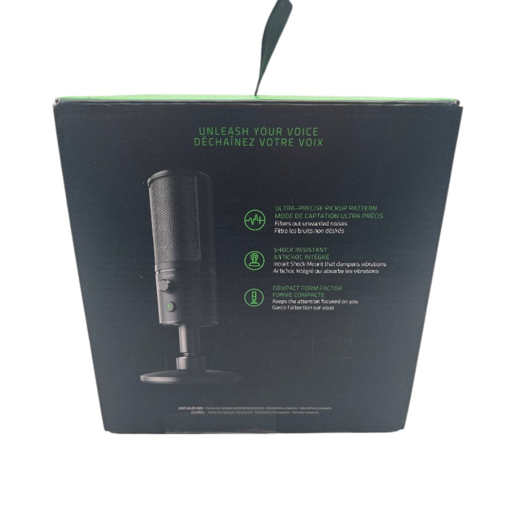 Razer Seiren X USB Condenser Microphone, Black, RZ.MC.SE.03.RT
