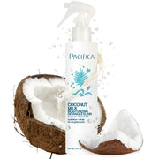 Pacifica Coconut Milk Hair Detangler Spray – Leave-In Conditioning Elixir for Tangle-Free Hair - 207mL