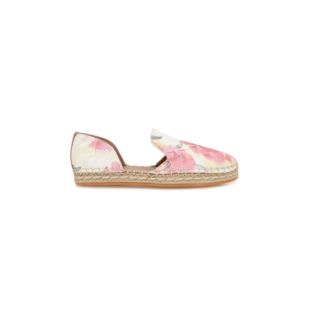 Gentle Souls by Kenneth Cole Women's Seville Sandal, Floral Multi Suede, 11