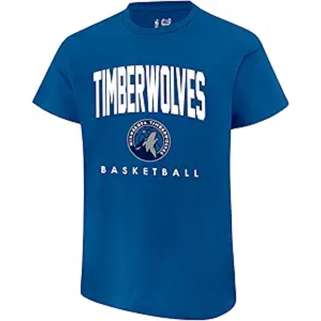 Ultra Game NBA Timberwolves Official Super Soft Teamster T-Shirt - S