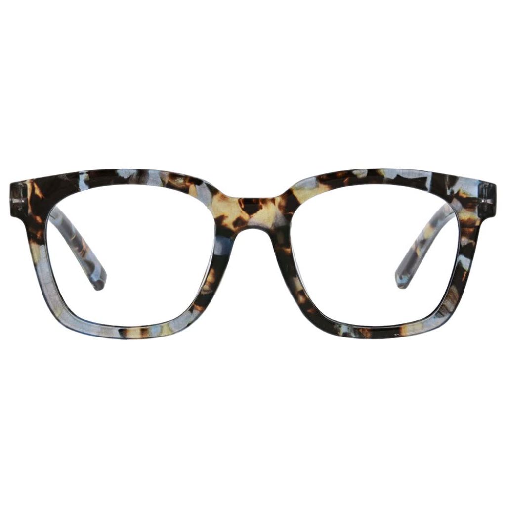 To the Max Progressive Oversized Blue Light Blocking Glasses - Blue Quartz +2.50