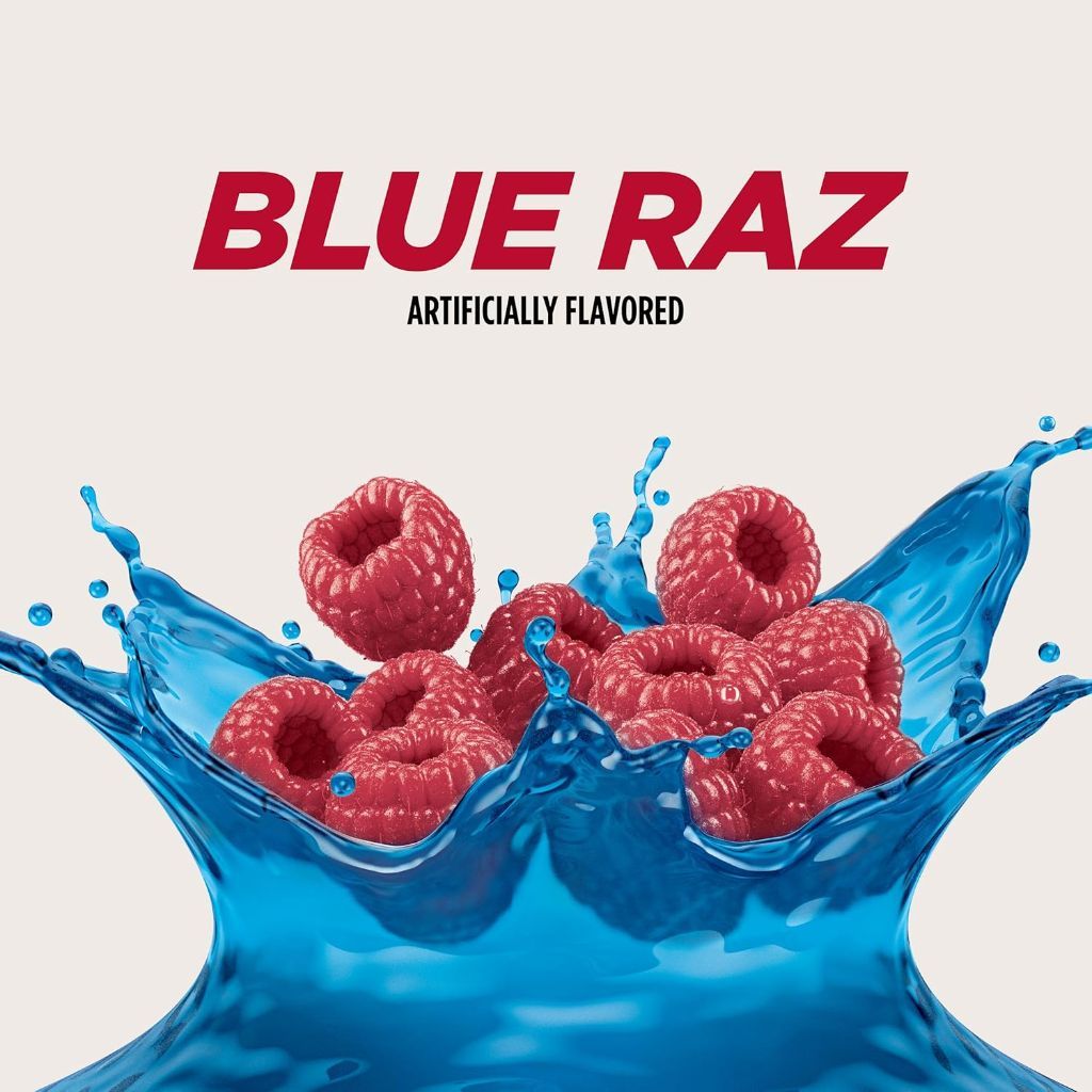 BSN N.O.-XPLODE Pre Workout Powder with Creatine and Beta-Alanine - Blue Raz, 16 Servings