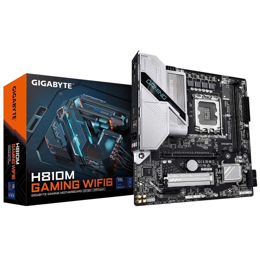 GIGABYTE H810M Gaming WIFI6 Intel Core Ultra (Series 2) Motherboard DDR5