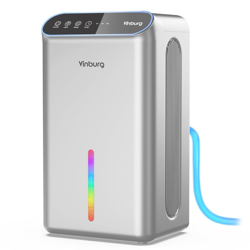 Dehumidifiers for Home (85 OZ Water Tank, 800 sq.ft) Quiet Small Dehumidifier