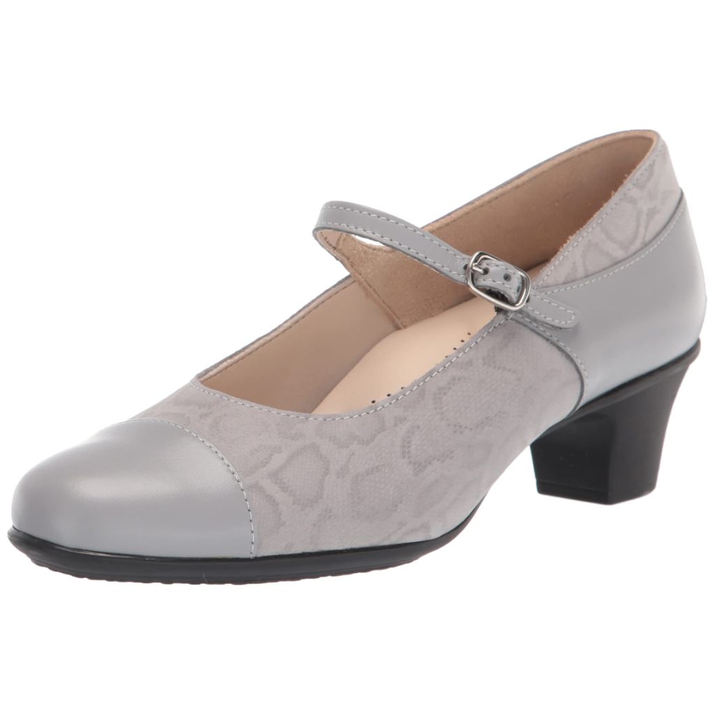 SAS Isabel Grigio/Snake Pumps - size 6.5M
