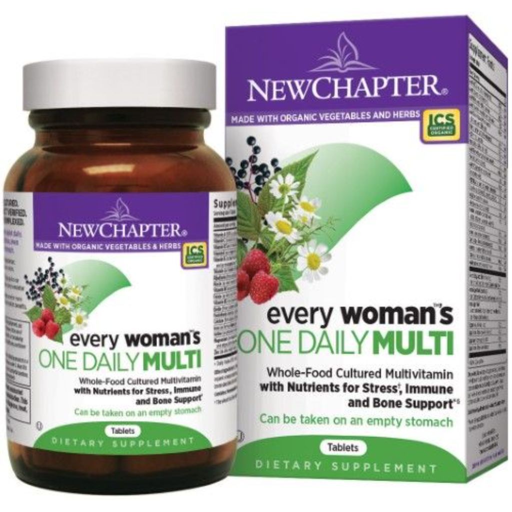 New Chapter One Daily Every Woman's Multivitamin, 72 Tablets