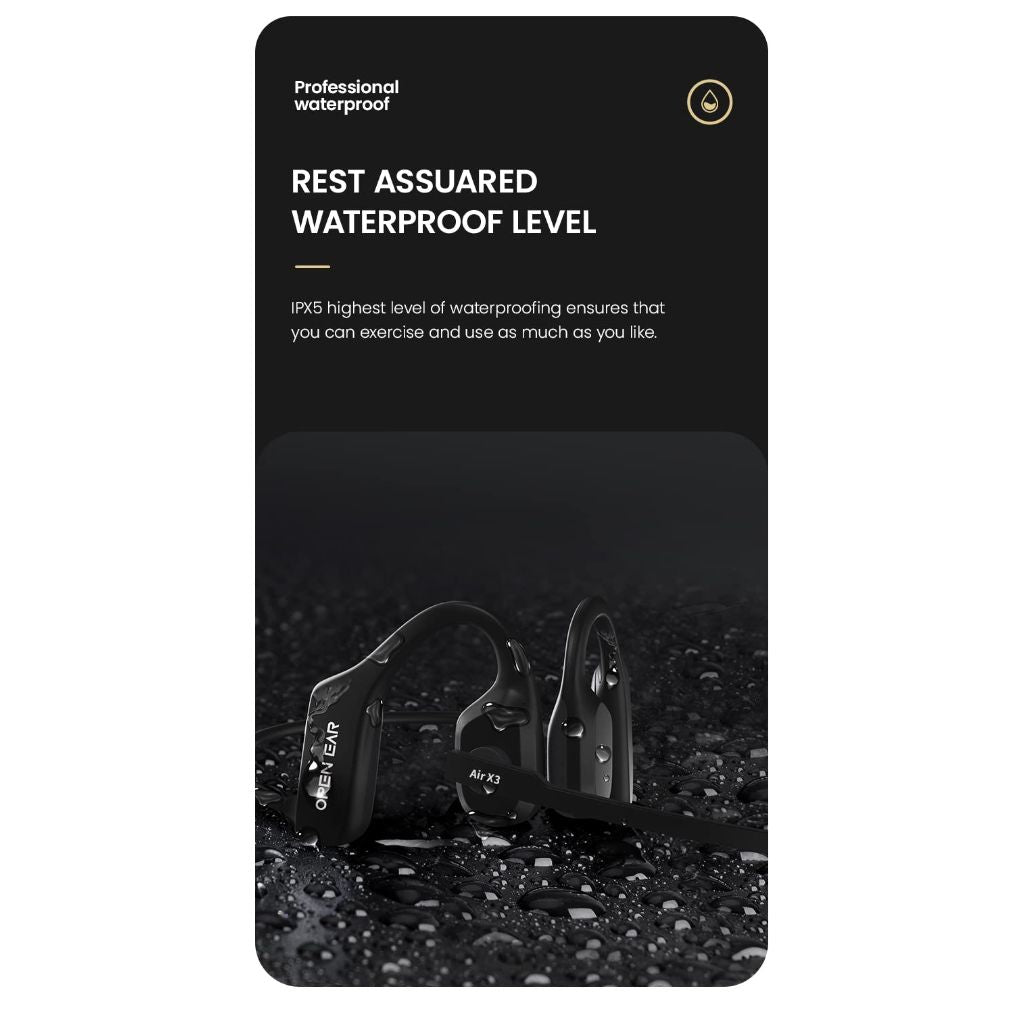 Open Ear - Bone Conduction Wireless Headphones