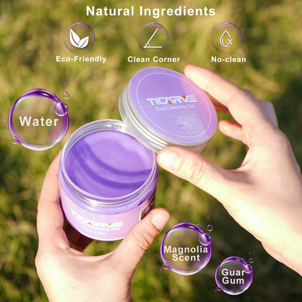 TICARVE Cleaning Gel for Car Detailing, Purple