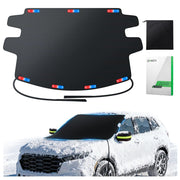 Zanch Upgrade Windshield Cover for Ice & Snow [Fast Install & Removal] Small to Mid-Size SUVs - (69''x48'')