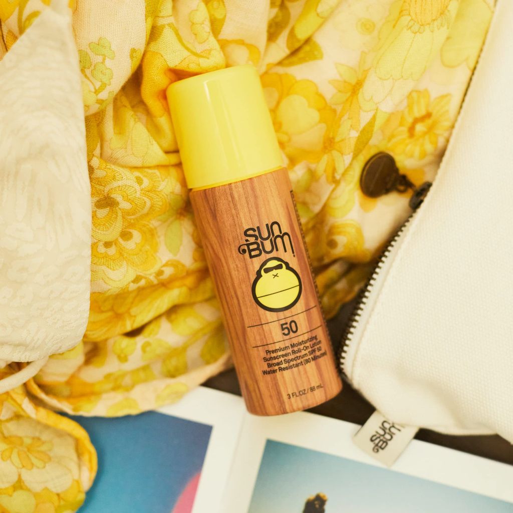 Sun Bum Original SPF 50 Roll-On Sunscreen Body Lotion - Travel Size - 3 oz