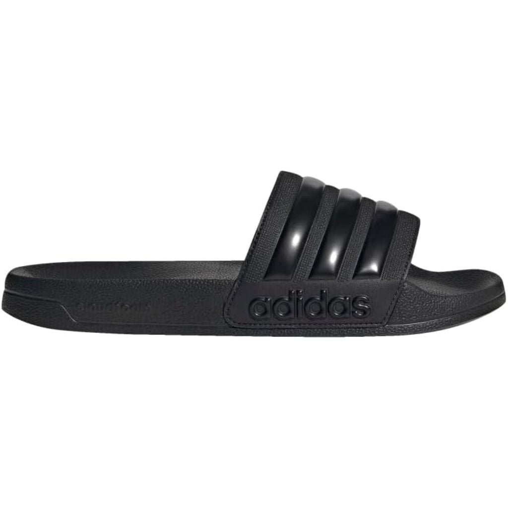 adidas Unisex Adult Adilette Shower Slides - Black, Size 10