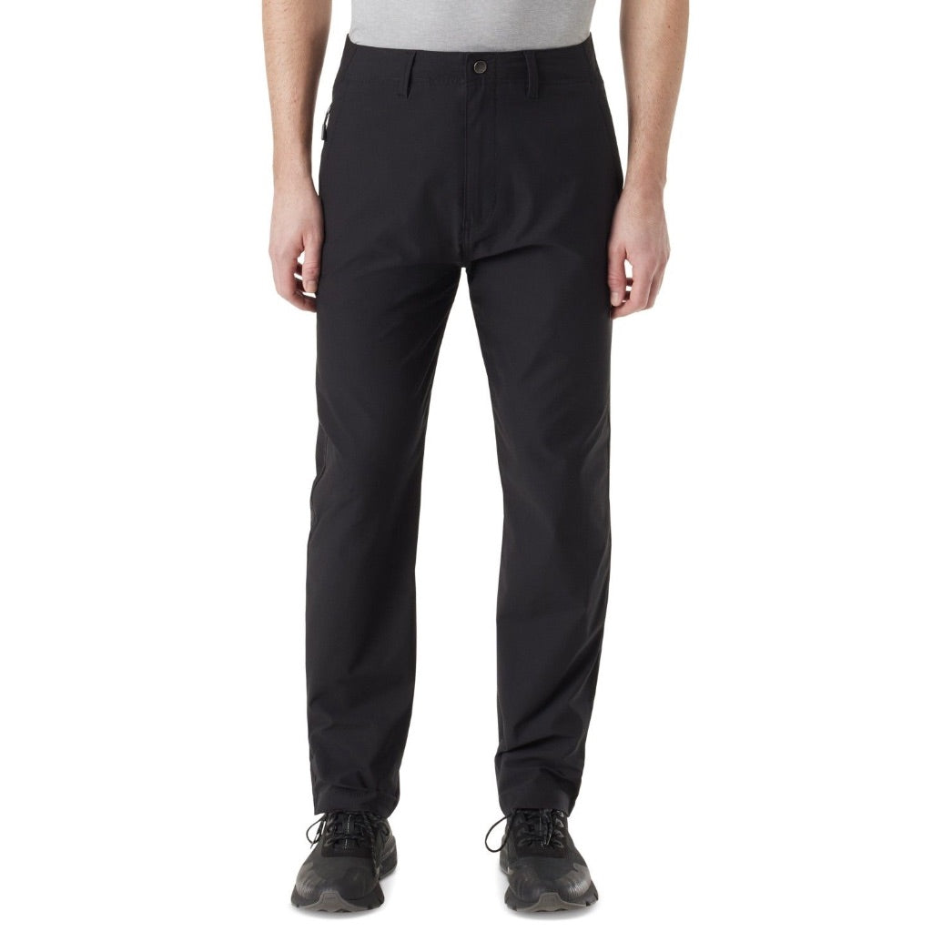 Bass Outdoor Men's Traveler Slim-Straight Fit Flex Tech Twill Pants, Caviar 28W x 32L