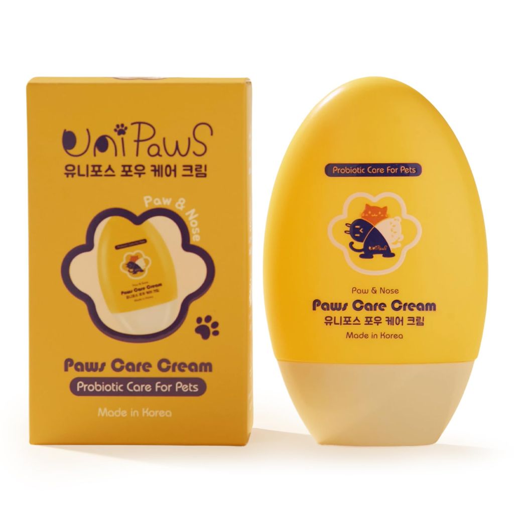 UNIPAWS Probiotic Moisturizing Cream for Dogs & Cats – Made in Korea, 2.1 oz / 60g