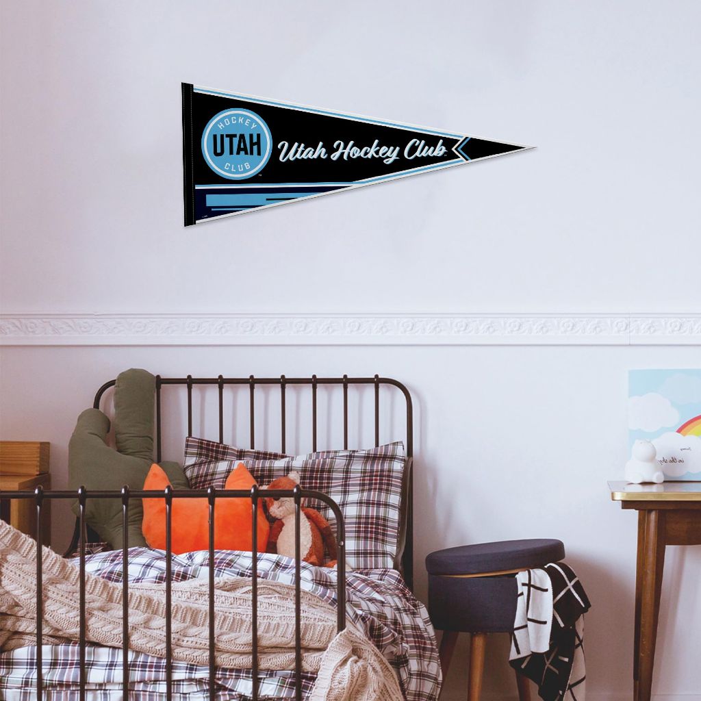 Rico Industries NHL Hockey Utah Hockey Club Classic 12"x30" Felt Wall Décor Pennant