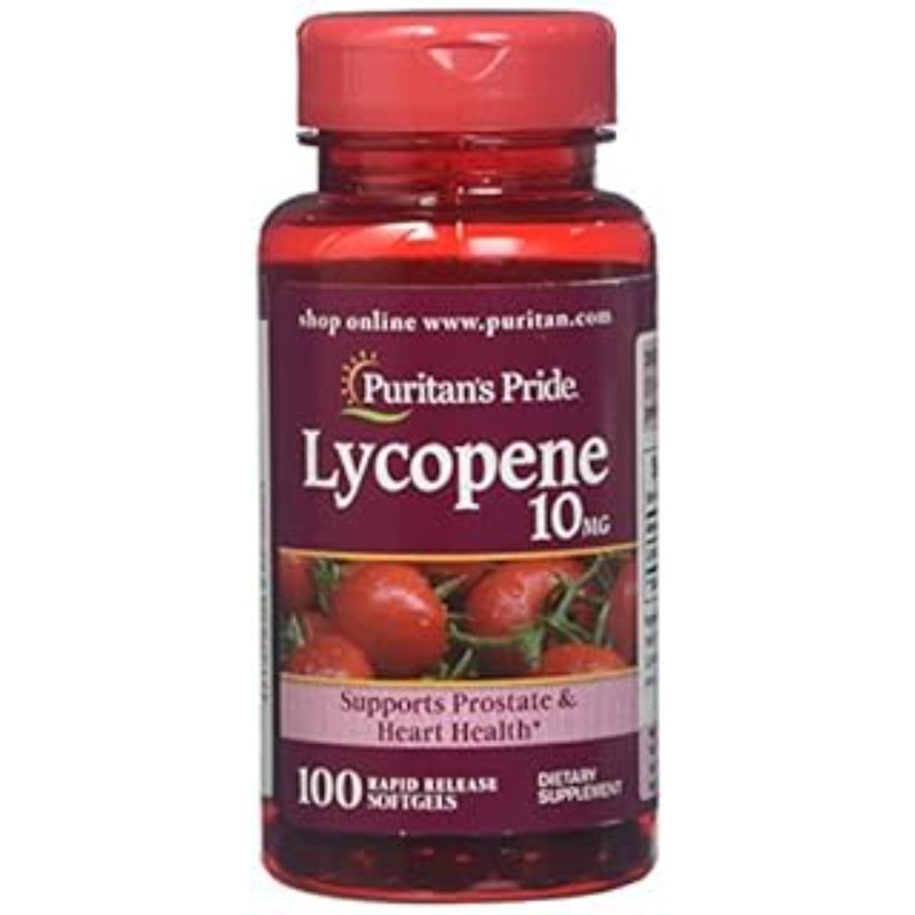 Puritan s Pride Lycopene 10 mg-100 Softgels