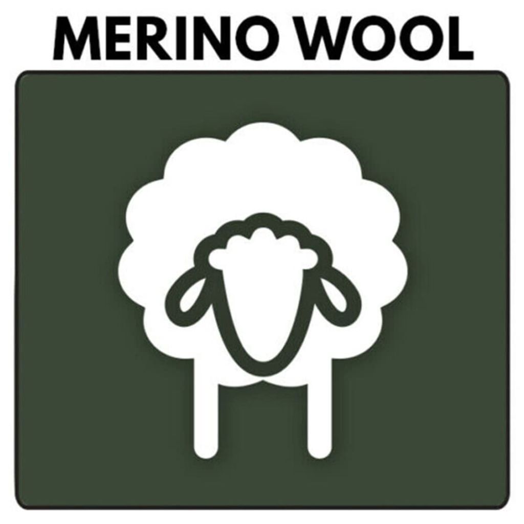 Realtree Men's Heavyweight Merino Wool Tall All Season Boot Socks - Tan/Olive, Medium (1 Pair)