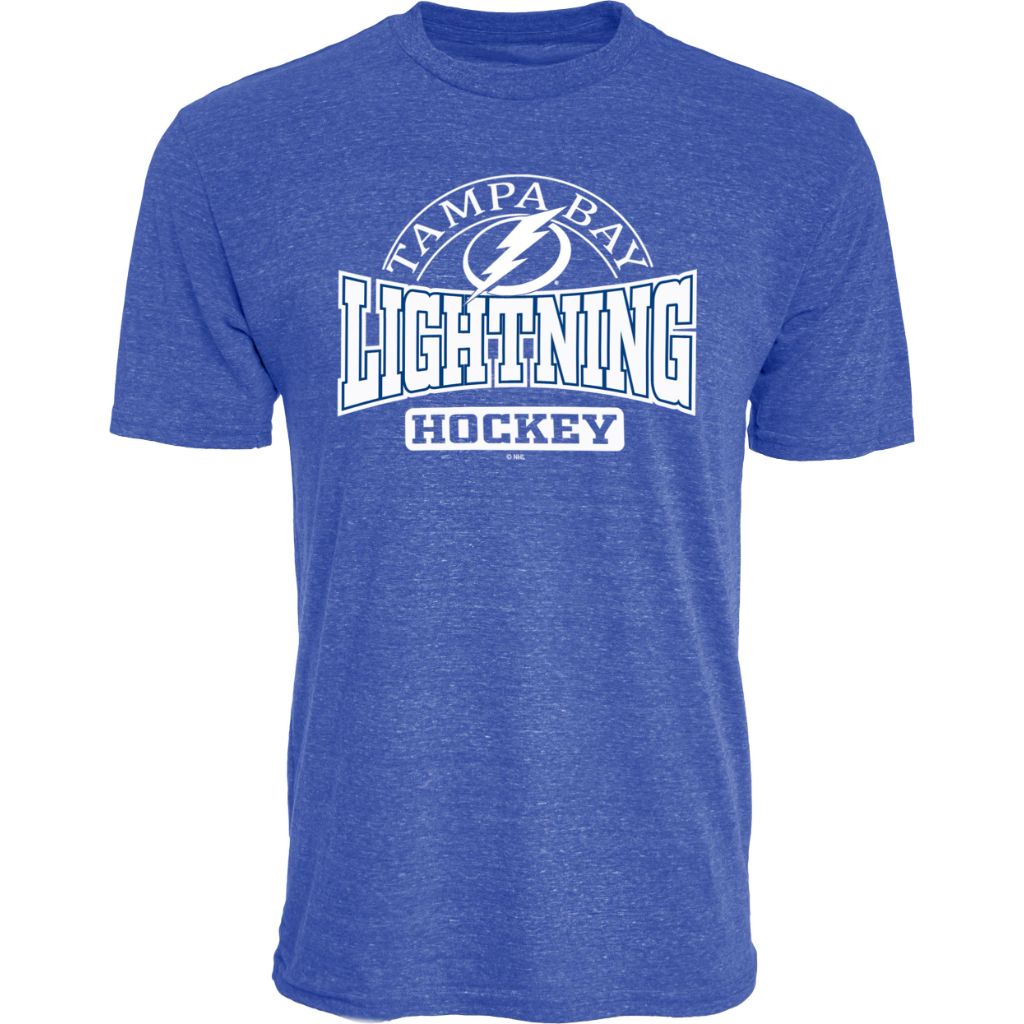 Tampa Bay Lightning NHL Officially Licensed Tri-Blend T-Shirt Beards, Small