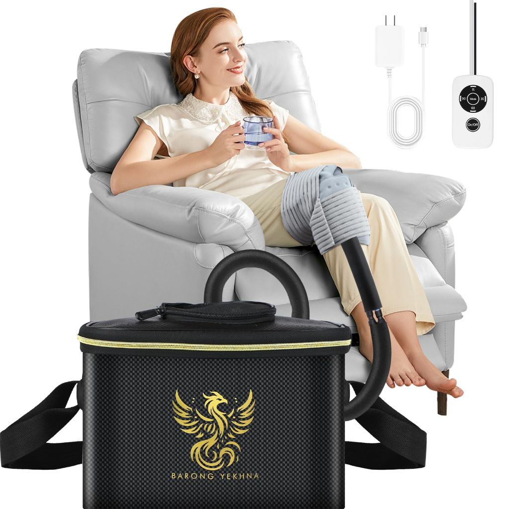 Cold Therapy Machine with Programmable Timer for Knee After Surgery