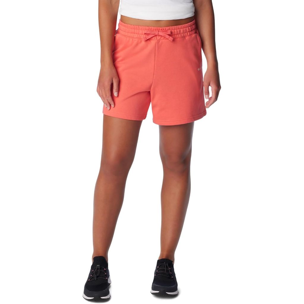 Women's Columbia Trek French Terry Short, 3" Inseam, 3XL (XXXL), Juicy Pink